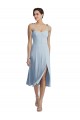 Sleeveless Light Sky Blue A-Line Sweetheart Evening Dress