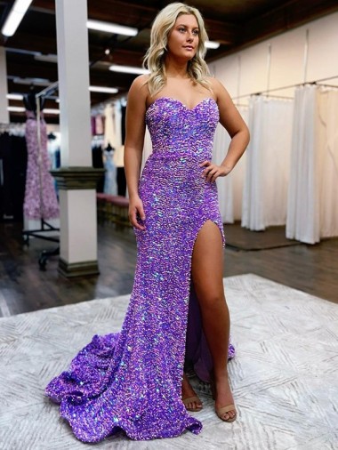 Sleeveless Lavender A-Line Sweetheart Homecoming Dress UK Factory