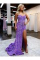 Sleeveless Lavender A-Line Sweetheart Homecoming Dress