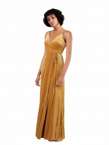 Sleeveless Gold V-Back Column V-Neck Black Tie Evening Dress UK Factory