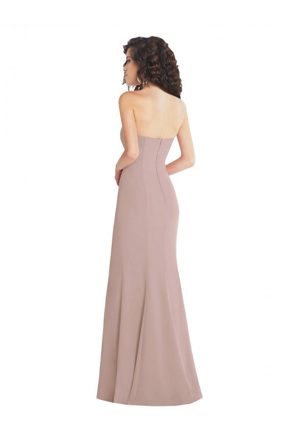 Sleeveless Dusty Pink Mermaid Sweetheart Formal Dress