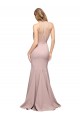 Sleeveless Dusty Pink Sheath Sweetheart Formal Evening Dress