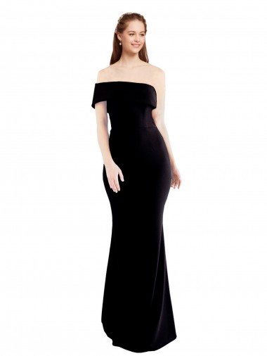 Sleeveless Black Keyhole Back Mermaid One Shoulder Formal Evening Dress UK Factory