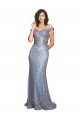 Sleeveless Mermaid Off the Shoulder Formal Evening Dress